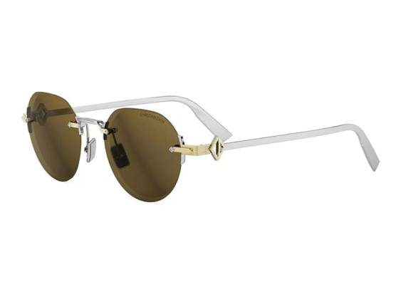 Dior CD DIAMOND R5U F2H0 Gold/Silver/Brown