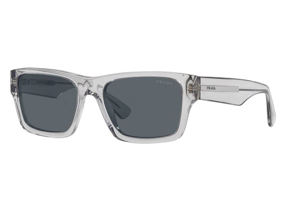 Prada PR25ZS U430A9 Transparent Grey / Blue