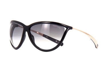 Tom Ford FT0770 01B Shiny Black/Smoke Gradient