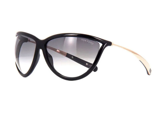 Tom Ford FT0770 01B Shiny Black/Smoke Gradient