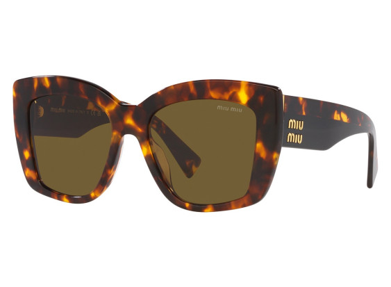 Miu Miu MU04WS VAU01T Havana Honey/Dark Brown