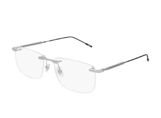 Montblanc MB0049O 006 Silver 58mm