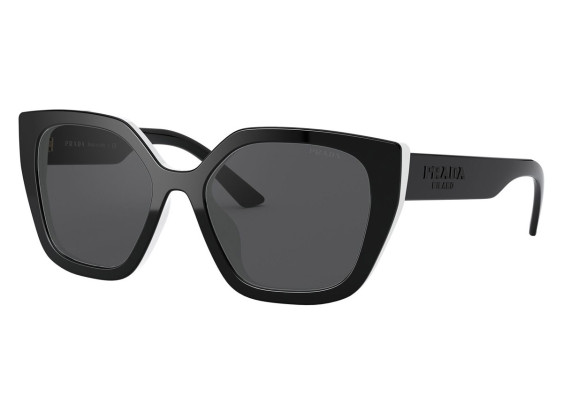 Prada PR24XS YC45S0 Black/Ivory/Dark Grey