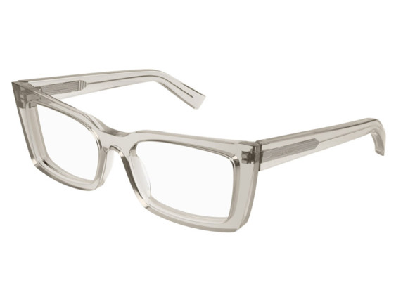 Saint Laurent SL554 004 Beige/Transparent Anti-Reflective 54mm