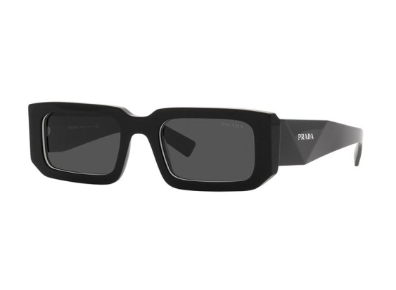 Prada PR06YSF 09Q5S0 Black/White/Dark Grey