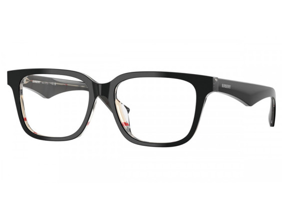 Burberry BE2425D 4121 Top Black On Vintage Check 54mm