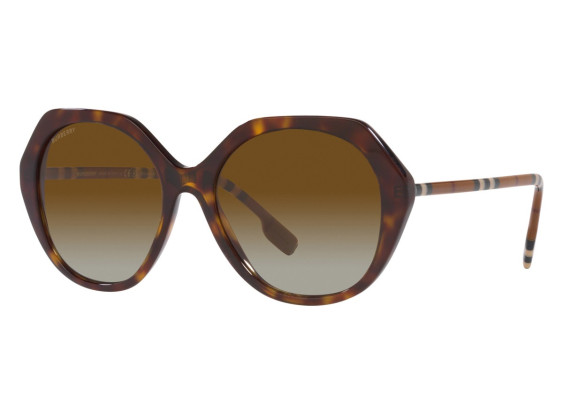 Burberry BE4375 4017T5 Dark Havana/Sfumato Marrone Polarized
