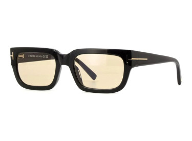 Tom Ford FT1075 01E Shiny Black/Brown