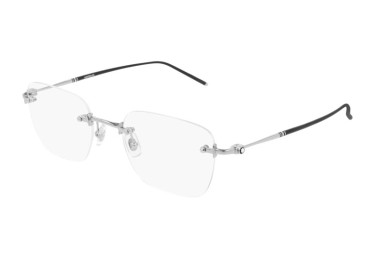 Montblanc MB0130O 001 Shiny Black 53mm