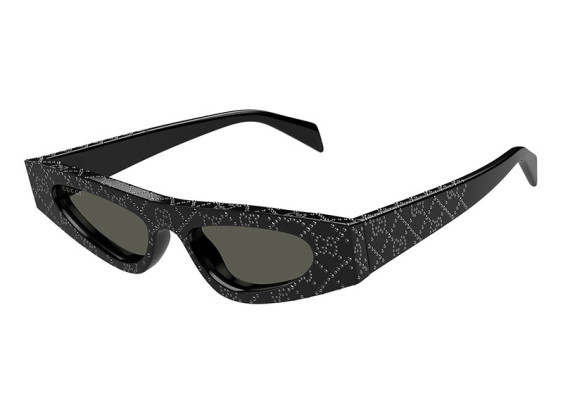 Gucci GG1779S 010 Black with Metal Stud Detail/Grey