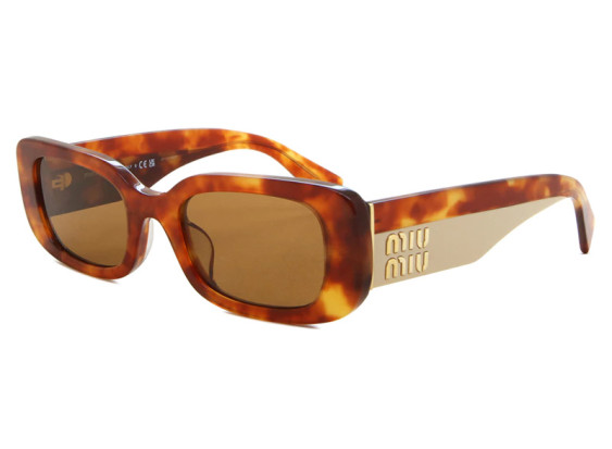 Miu Miu MU08YS 4BW2Z1 Light Havana/Brown