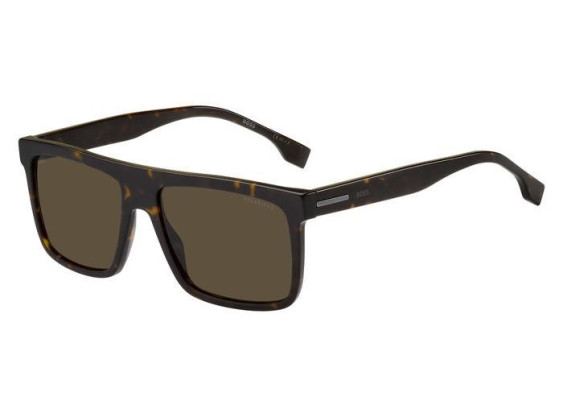 Hugo Boss BOSS 1440/S 086/SP Dark Havana/Brown Polarized