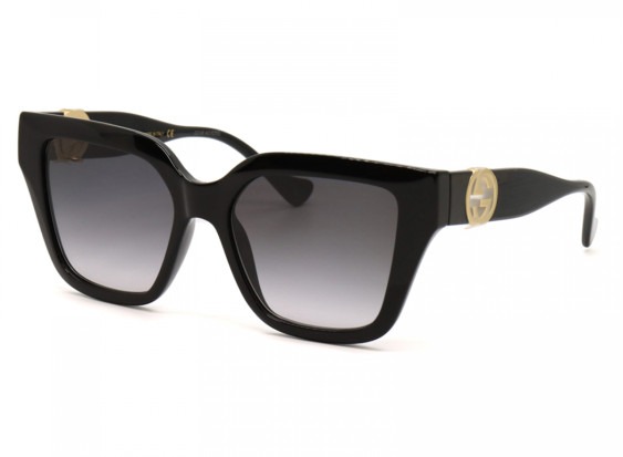 Gucci GG1023S 001 Shiny Black/Grey