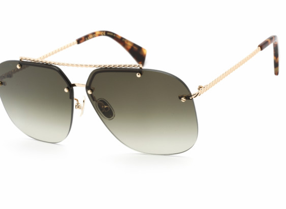 Lanvin LNV108S 715 Gold / Gradient Green
