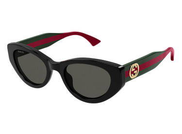 Gucci GG1862S 001 Shiny Black/Green/Red/Grey