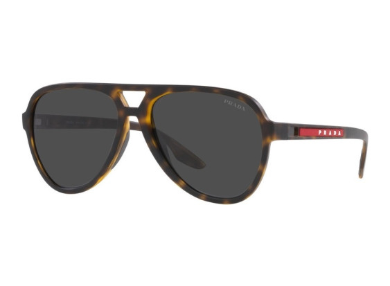 Prada Sport PS06WS 58106F Matte Havana/Dark Grey