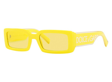 Dolce & Gabbana DG6187 333485 Yellow/Yellow Flash Silver