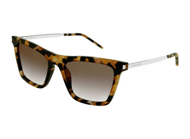 Saint Laurent SL511 004 Havana/Silver/Brown Gradient
