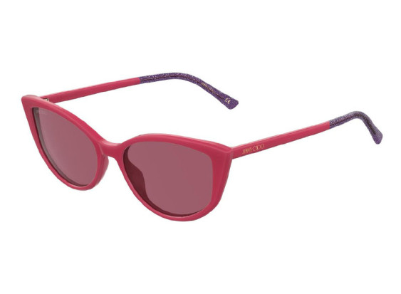 Jimmy Choo NADIA/S 0MU1 U1 Shiny Fuchsia/Pink