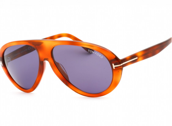 Tom Ford FT0988 53V Blonde Havana / Blue