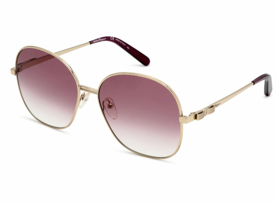 Salvatore Ferragamo SF242S 736 Light Gold / Violet Gradient