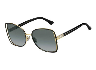 Jimmy Choo FRIEDA/S 02M2 9O Black/Dark Grey Gradient
