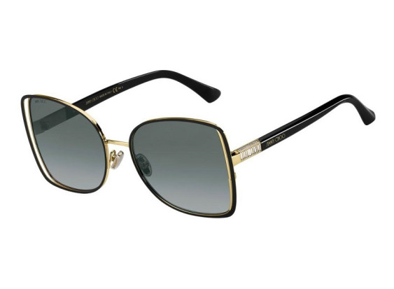 Jimmy Choo FRIEDA/S 02M2 9O Black/Dark Grey Gradient