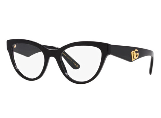 Dolce & Gabbana DG3372 501 Black 52mm