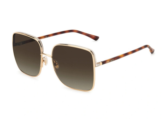 Jimmy Choo ALIANA/S 006J HA Gold Havana/Brown Gradient
