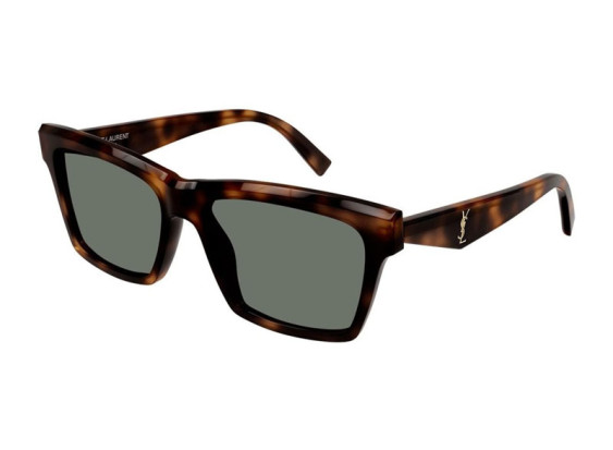 Saint Laurent SLM104 003 Havana/Green