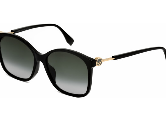 Fendi FF0361/F/S 0807 9O Black/Grey Gradient