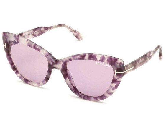 Tom Ford FT0762 56Y Violet Havana/Violet