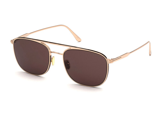 Tom Ford FT0827 28E Rose Gold/Brown