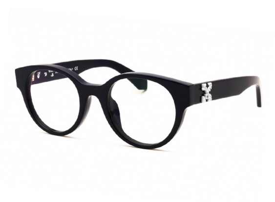 Off-White OERJ007 STYLE 2 AF 4600 Navy Blue/Clear Blue Light Block 50mm