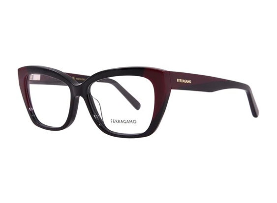 Salvatore Ferragamo SF2938N 051 Black/Burgundy 53mm
