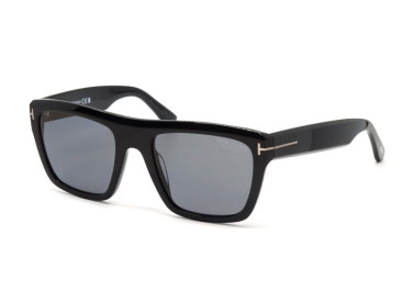 Tom Ford FT1077-N 01D Shiny Black/Smoke Polarized