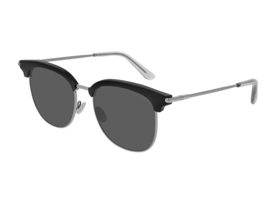 Bottega Veneta BV0253S 001 Ruthenium/Black/Grey