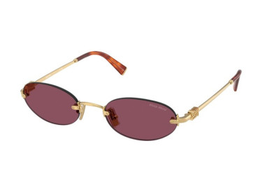 Miu Miu MU A54S 5AK20Y Gold/Dark Violet