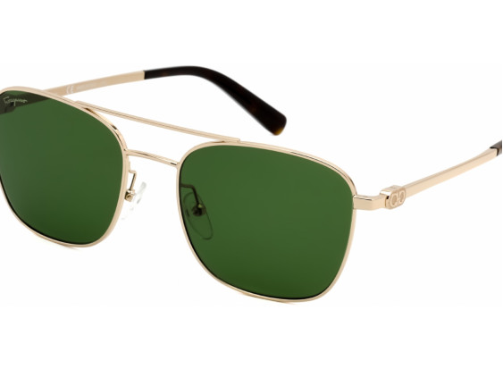 Salvatore Ferragamo SF158S 717 Gold / Green