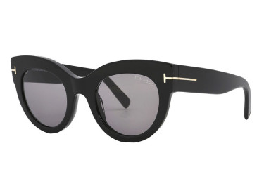 Tom Ford FT1063 01C Shiny Black/Smoke Mirror