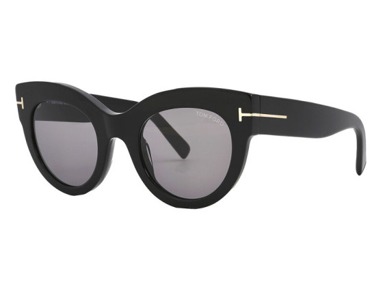 Tom Ford FT1063 01C Shiny Black/Smoke Mirror