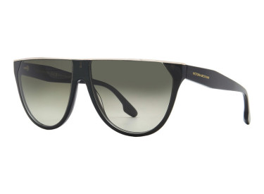 Victoria Beckham VB682S 305 Metallic Forced Green/Smoke Gradient