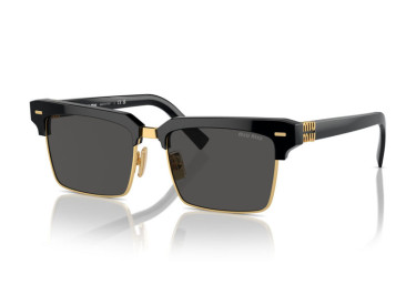 Miu Miu MU10ZS 1AB5S0 Black/Gold/Dark Grey