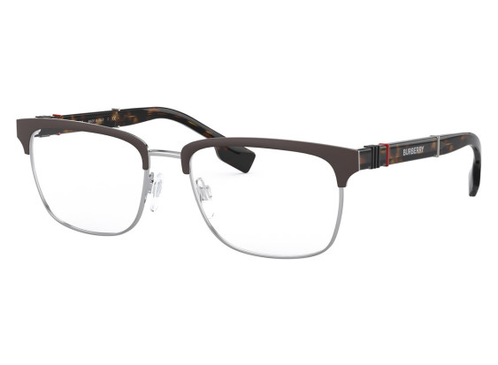 Burberry BE1348 1307 Silver/Matte Brown 55mm