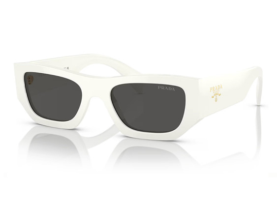 Prada PRA01S 17K08Z White/Dark Gray