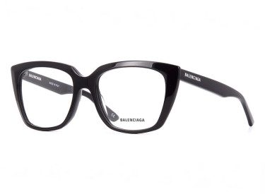Balenciaga BB0062O 001 Black 53mm
