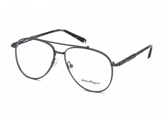 Salvatore Ferragamo SF2184 069 Shiny Dark Ruthenium 56mm