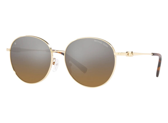 Michael Kors MK1119 101484 Light Gold/Silver Khaki Gradient Polarized