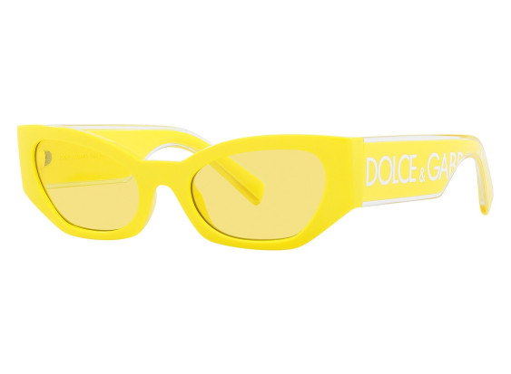 Dolce & Gabbana DG6186 333485 Yellow/Yellow Flash Silver
