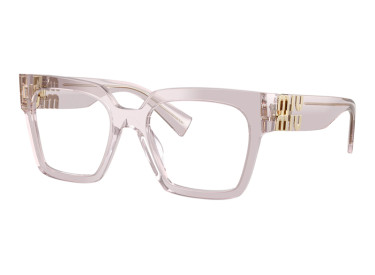 Miu Miu MU04UV 12W1O1 Transparent Mauve 52mm